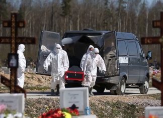 В России в ноябре зафиксирована рекордная смертность от коронавируса