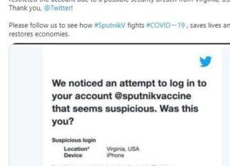 Twitter заблокировал аккаунт «Спутника V» ради его «безопасности»