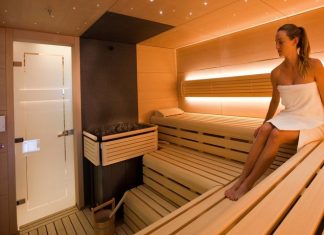 Сауна как часть фитнеса